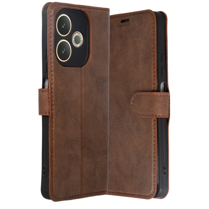 Mey İthalat®   A5 Pro 4G Trend S Plus Kapaklı Kılıf - Taba