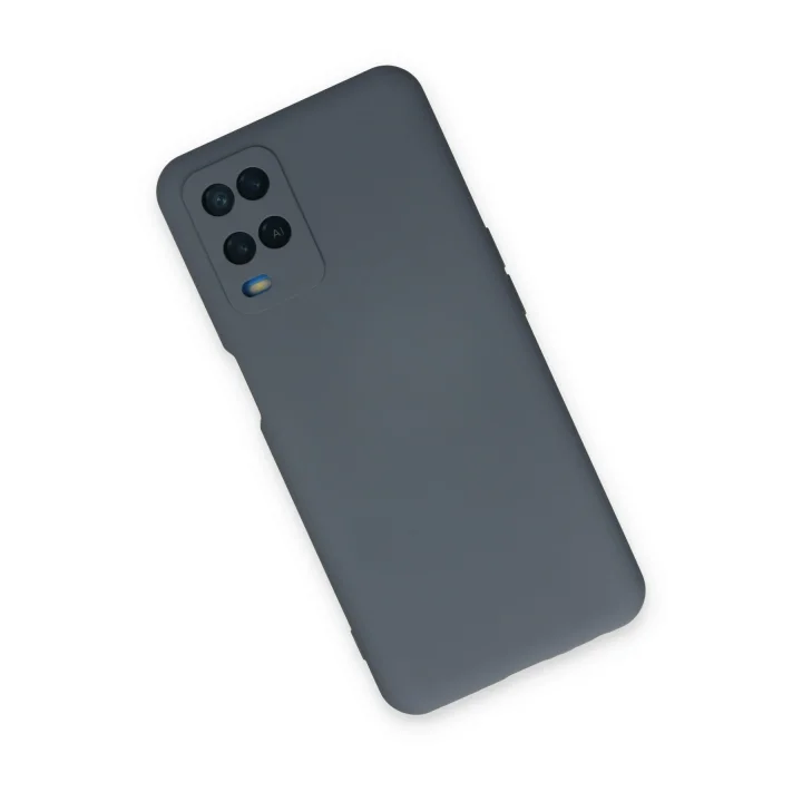 Mey İthalat®   A54 4G Kılıf Nano içi Kadife Silikon - Gri