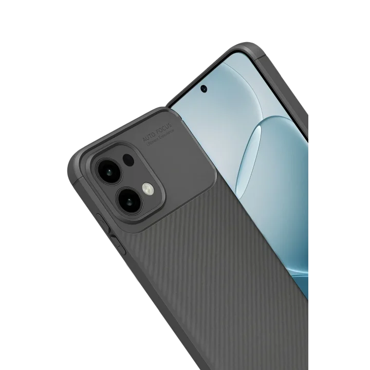 Mey İthalat®   A6 Pro 4G Auto Focus Karbon Kapak - Gri