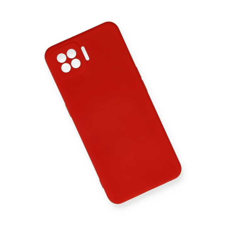 Mey İthalat®   A73 Kılıf Nano içi Kadife Silikon - Kırmızı