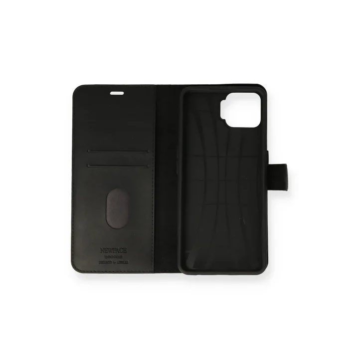 Mey İthalat®   A73 Kılıf Trend S Plus Kapaklı Kılıf - Siyah