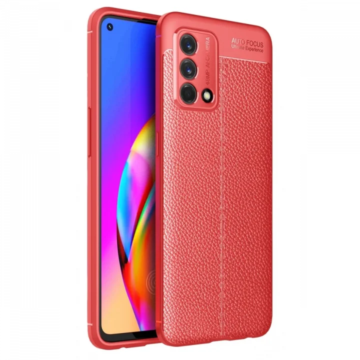 Mey İthalat®   A74 4G Kılıf Auto Focus Kapak - Kırmızı