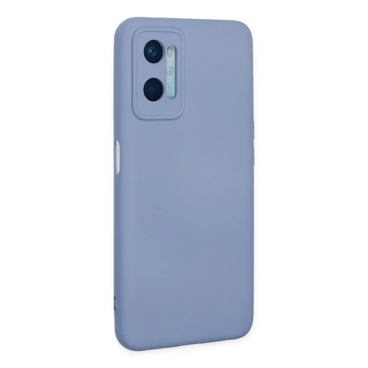 Mey İthalat®   A96 Kılıf Nano içi Kadife Silikon - Lila