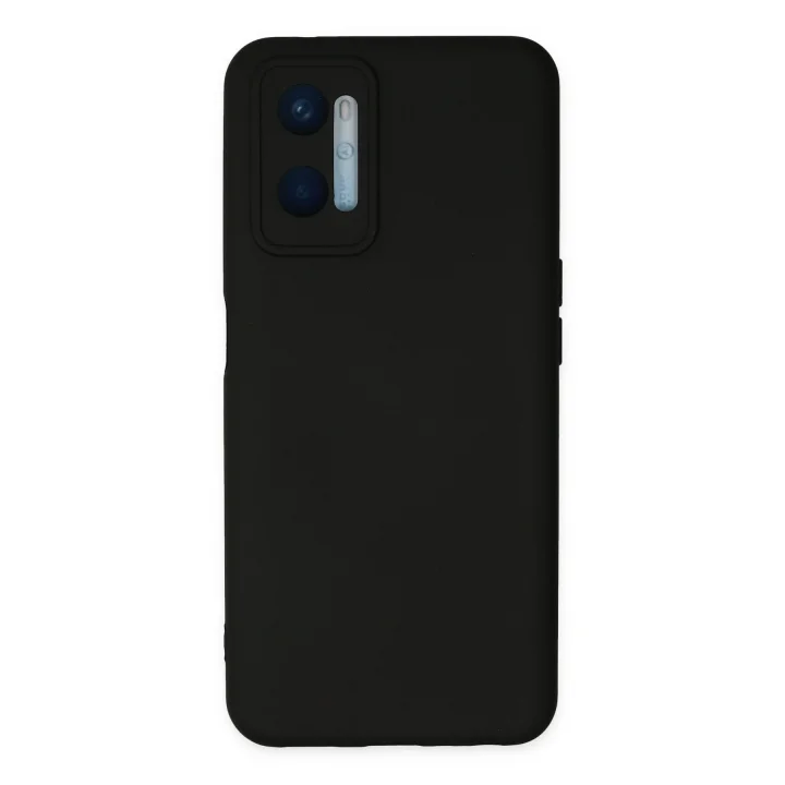 Mey İthalat®   A96 Kılıf Nano içi Kadife Silikon - Siyah