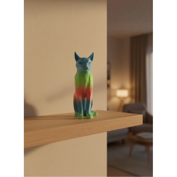 Mey İthalat® AÇIK RAİNBOW KEDİ