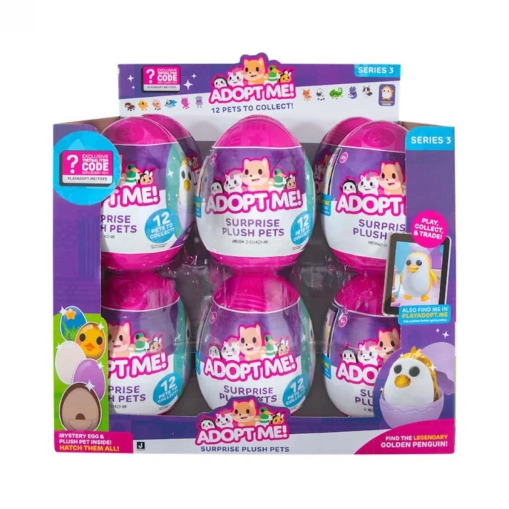 Mey İthalat® ADT00000 Adopt Me Sürpriz 12 cm Peluş - AME0001