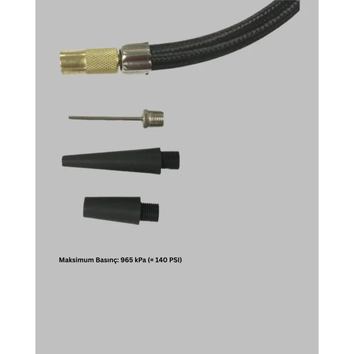 Mey İthalat® Ağır Hizmet Tipi Oto Kompresör 140 PSI Manometreli