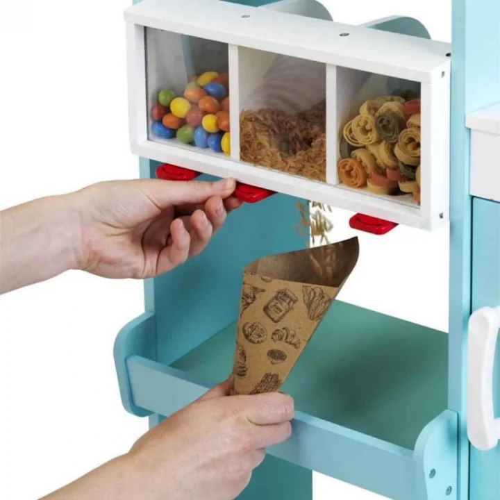 Mey İthalat® Ahşap Süpermarket Oyun Seti