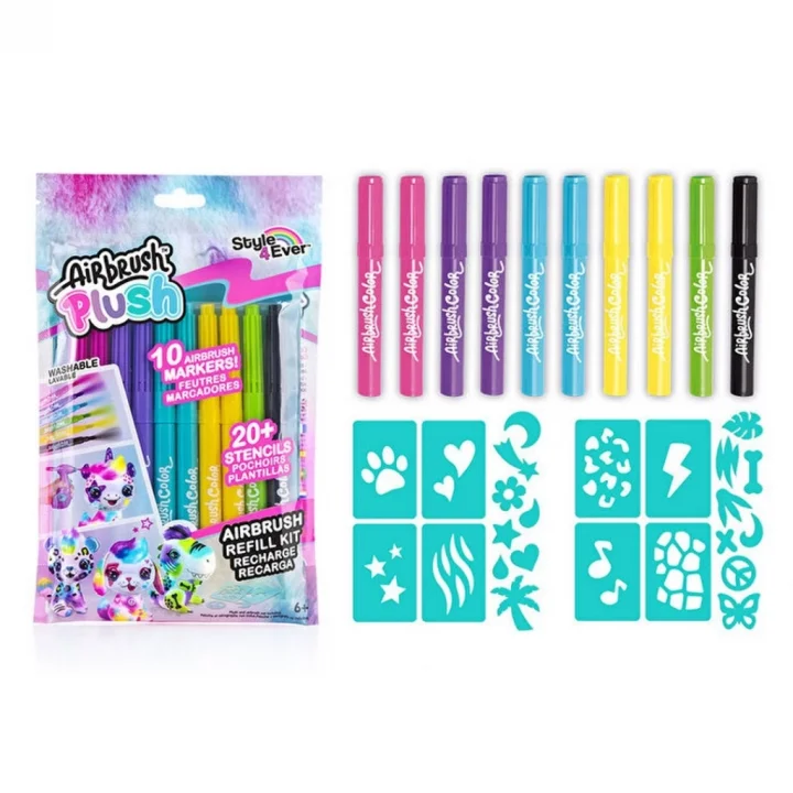 Mey İthalat® Plush Peluş Boyama Kalemi Yedeği