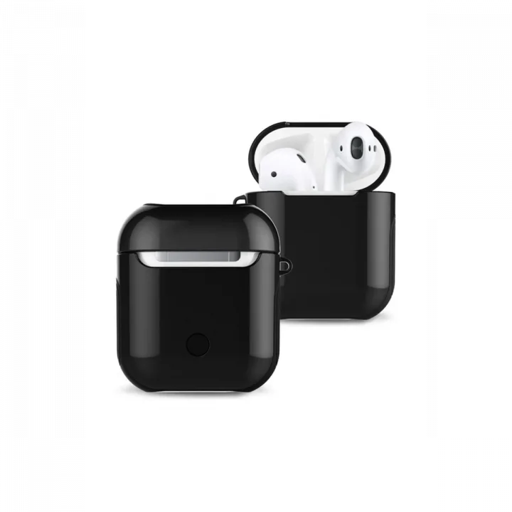 Mey İthalat®  Airpods 2 (2.nesil) 3in1 Kılıf - Siyah
