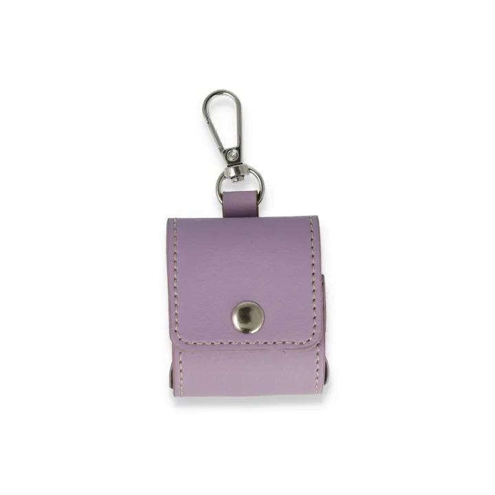 Mey İthalat®  Airpods 2 (2.nesil) Askılı Kılıf - Lila