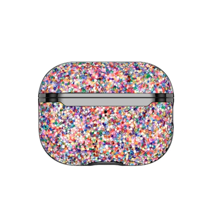 Mey İthalat®  Airpods 2 (2.nesil) Bright Simli Airpods Kapak - Gold