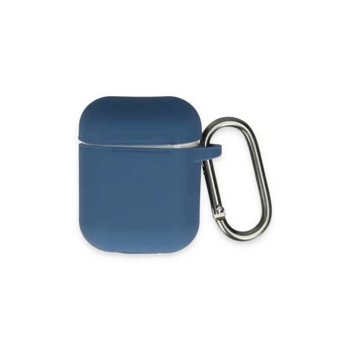 Mey İthalat®  Airpods 2 (2.nesil) Hang Kılıf - Lacivert
