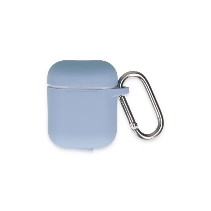 Mey İthalat®  Airpods 2 (2.nesil) Hang Kılıf - Mavi