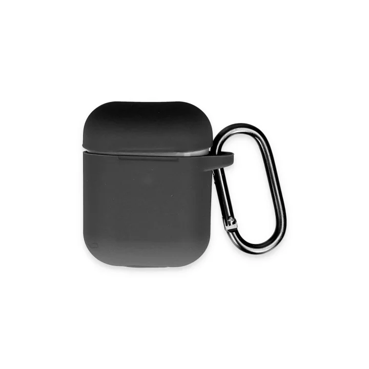 Mey İthalat®  Airpods 2 (2.nesil) Hang Kılıf - Siyah