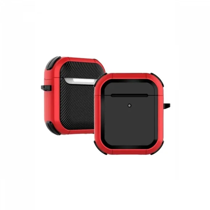 Mey İthalat®  Airpods 2 (2.nesil) Tank Kılıf - Kırmızı