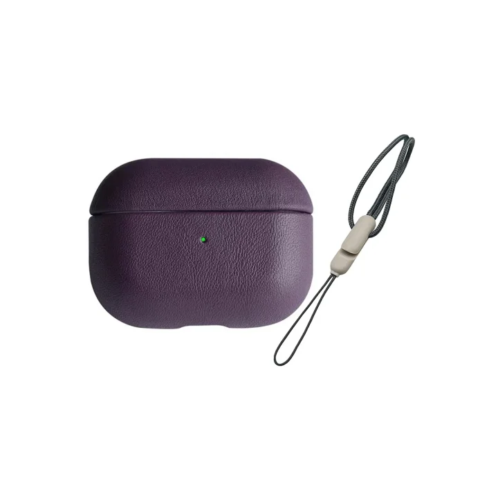 Mey İthalat®  Airpods 3 (3.nesil) 405 Deri Kılıf - Mor