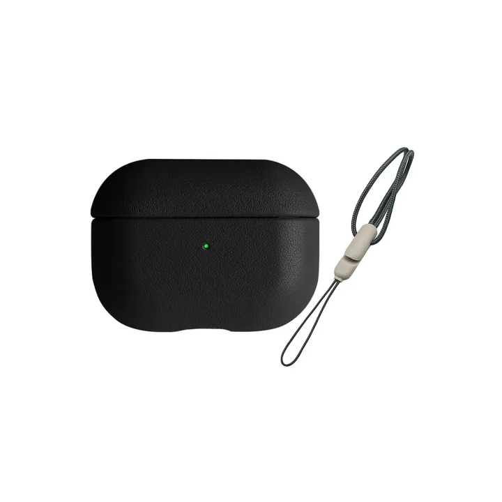 Mey İthalat®  Airpods 3 (3.nesil) 405 Deri Kılıf - Siyah