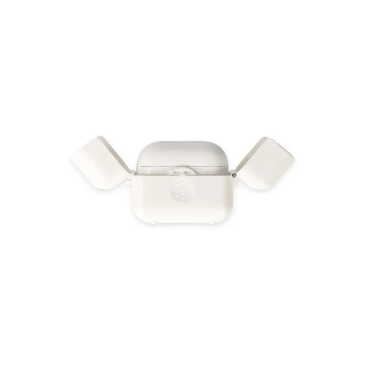 Mey İthalat®  Airpods 3 (3.nesil) Basmalı Kılıf - Beyaz