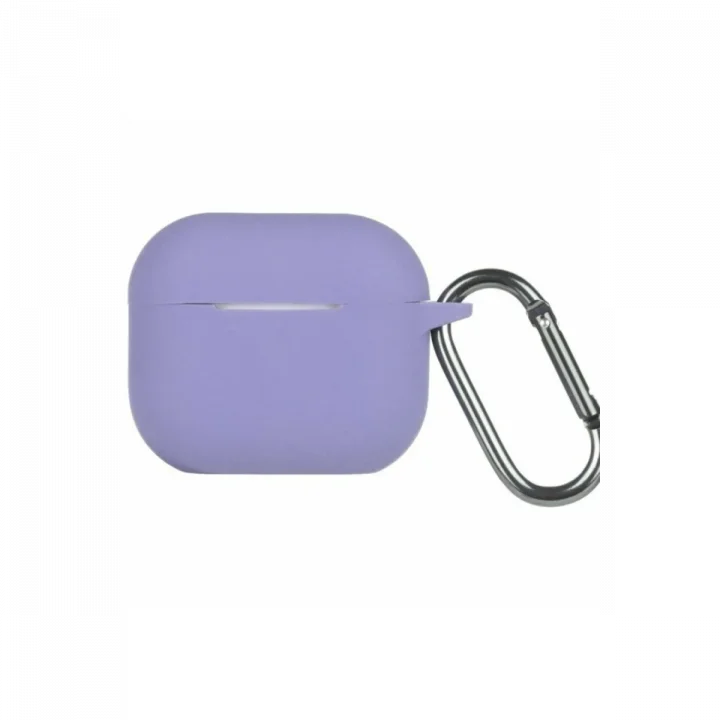 Mey İthalat®  Airpods 3 (3.nesil) Hang Kılıf - Lila