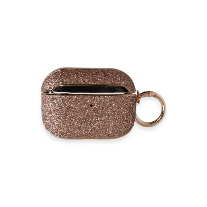 Mey İthalat®  Airpods 3 (3.nesil) Spell Simli Kılıf - Rose Gold