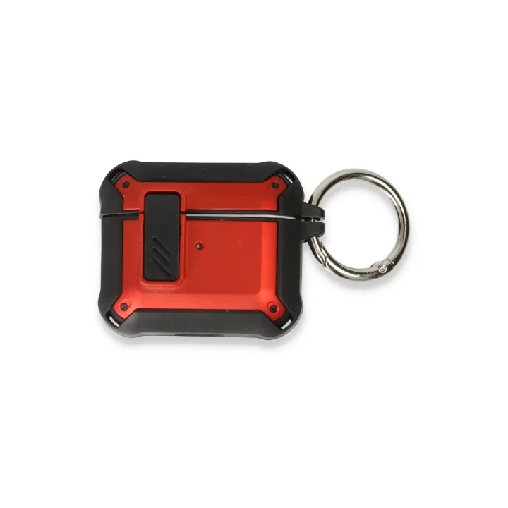 Mey İthalat®  Airpods 3 (3.nesil) Truva Kılıf - Kırmızı