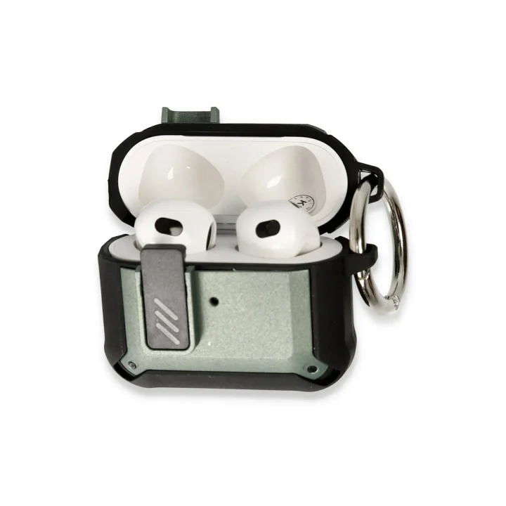 Mey İthalat®  Airpods 3 (3.nesil) Truva Kılıf - Yeşil