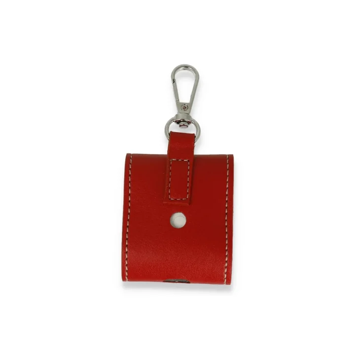 Mey İthalat®  Airpods Pro (1.nesil) Askılı Kılıf - Kırmızı