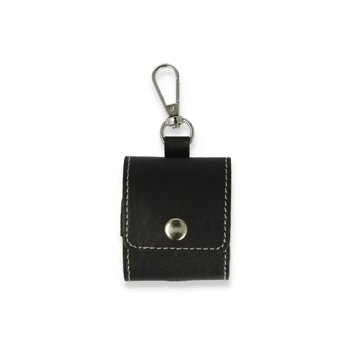 Mey İthalat®  Airpods Pro (1.nesil) Askılı Kılıf - Siyah