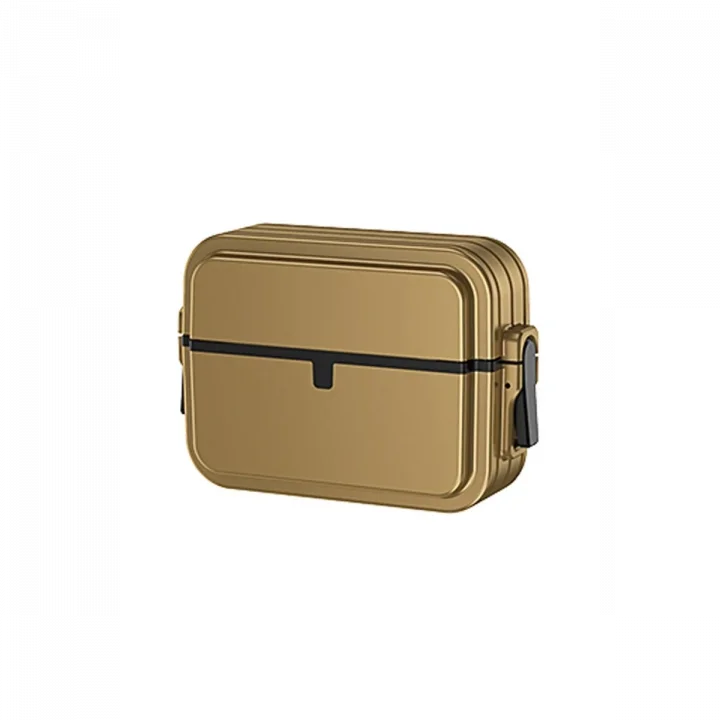 Mey İthalat®  Airpods Pro 2 (2.nesil) 404 Kilitli Kılıf - Gold