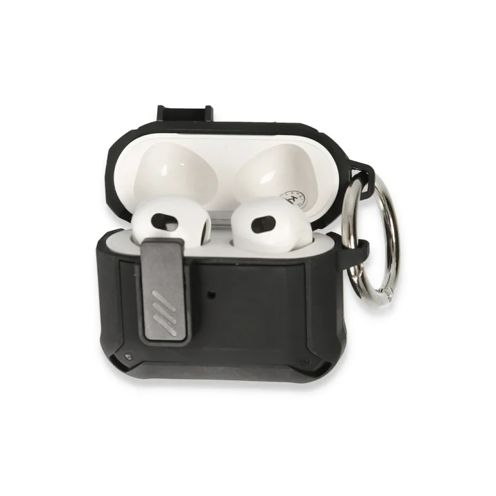 Mey İthalat®  Airpods Pro 2 (2.nesil) Truva Kılıf - Siyah