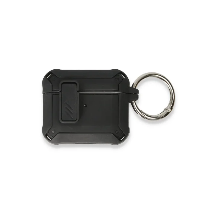 Mey İthalat®  Airpods Pro 2 (2.nesil) Truva Kılıf - Siyah