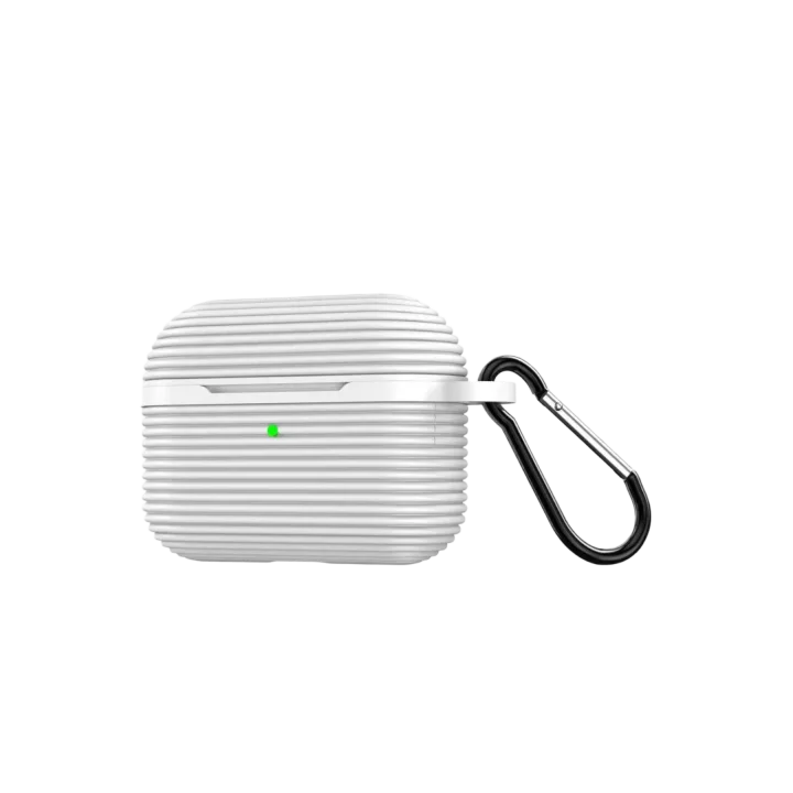 Mey İthalat®  Airpods Pro 3 (3.nesil) Raven Silikon Kılıf - Beyaz