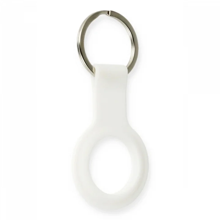 Mey İthalat®  Airtag Silikon Kılıf - Beyaz