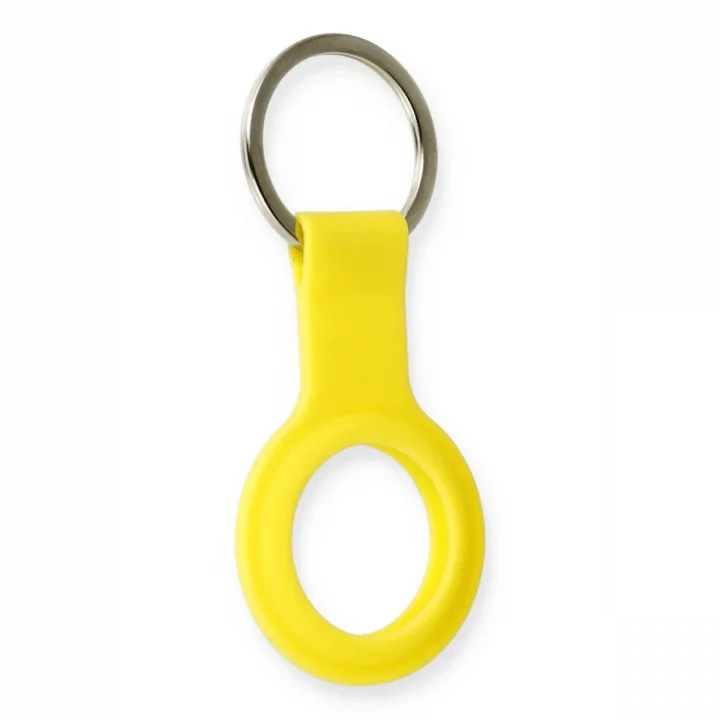 Mey İthalat®  Airtag Silikon Kılıf - Sarı