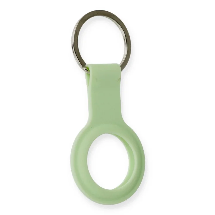 Mey İthalat®  Airtag Silikon Kılıf - Yeşil