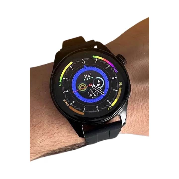 Mey İthalat® Akıllı Saat 1.5 Inç Amoled Ekran Çift Kordonlu GPS NFC Uyumlu