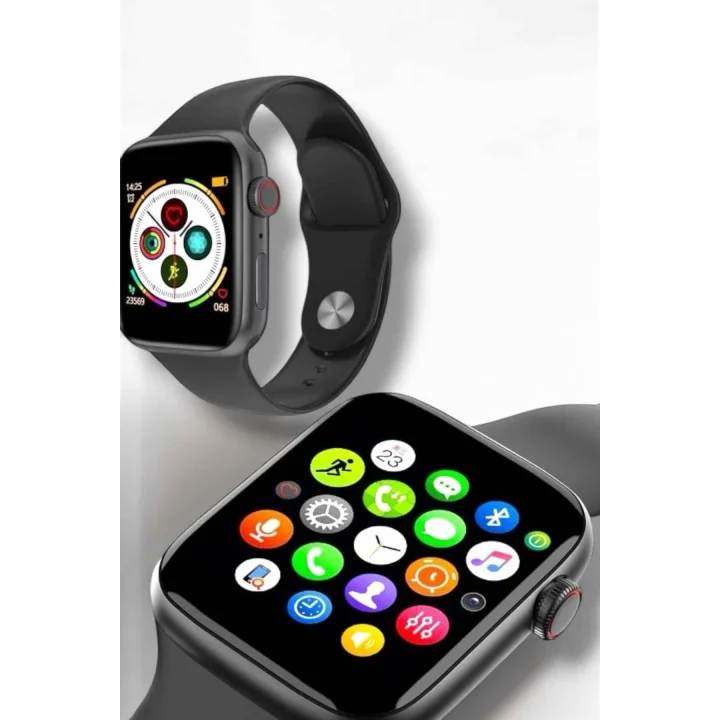 Mey İthalat® Akıllı Saat 44mm Çelik Kasa, OLED Ekran ve Gelişmiş Sağlık Takibi