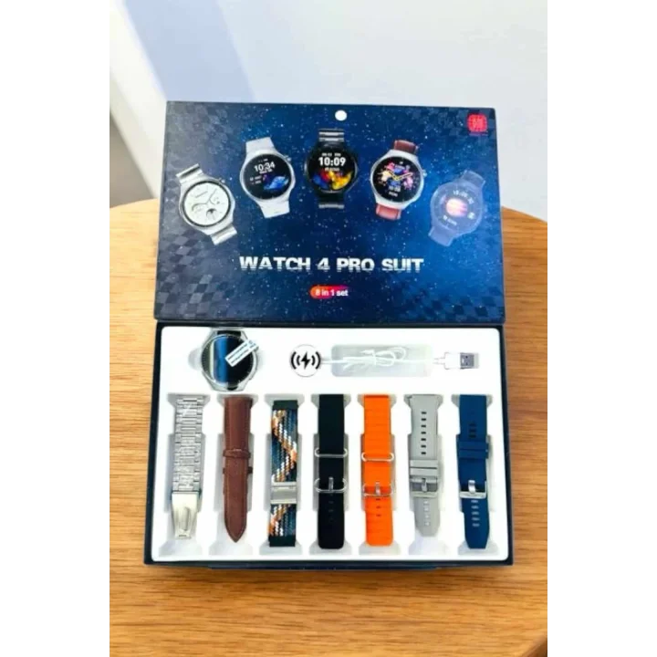 Mey İthalat® Akıllı Saat 7 Kordonlu Yeni Nesil Arama Cevaplayan Çok Fonksiyonlu