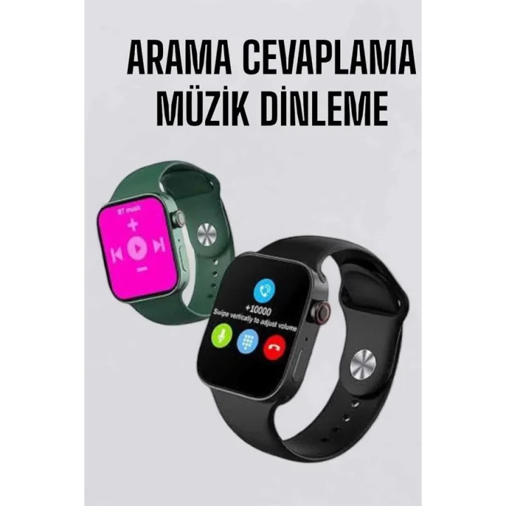 Mey İthalat® Akıllı Saat Amoled Ekran GPS ve Uyku Takibi Bluetooth Bağlantılı