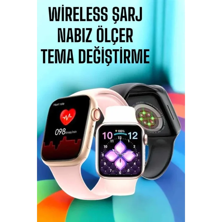 Mey İthalat® Akıllı Saat Amoled Ekran GPS ve Uyku Takibi Bluetooth Bağlantılı