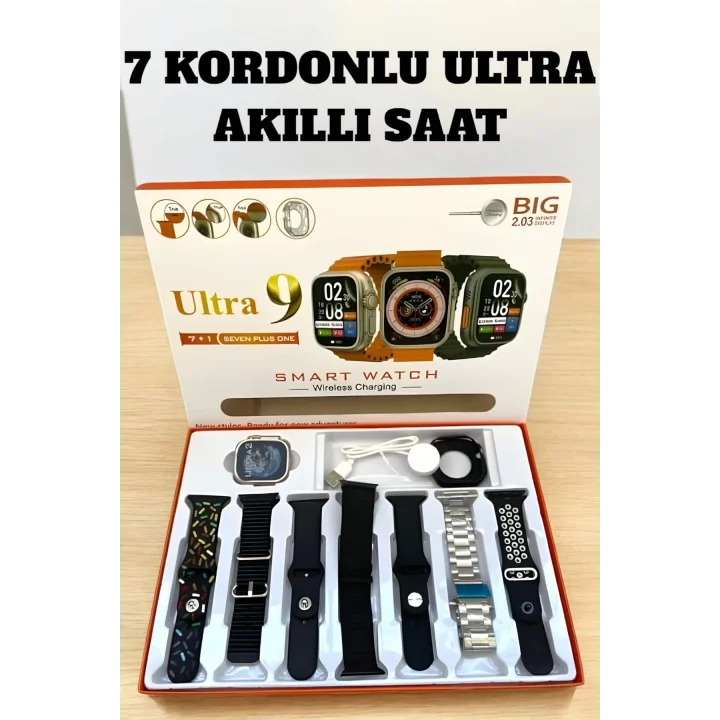 Mey İthalat® Akıllı Saat Android Ve İOS Uyumlu Arama Cevaplayan Dokunmatik Ekran