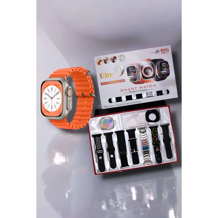 Mey İthalat® Akıllı Saat Android Ve İOS Uyumlu Arama Cevaplayan Dokunmatik Ekran