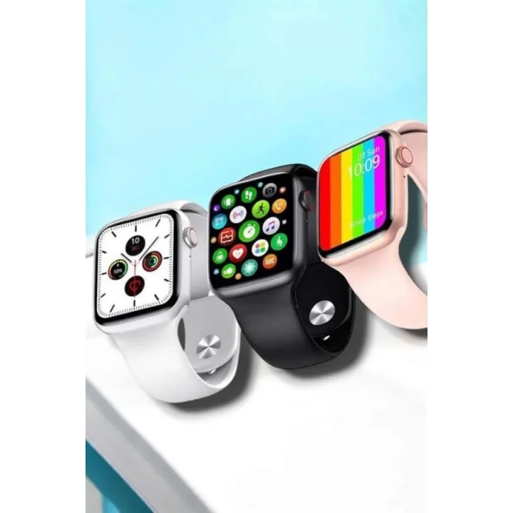 Mey İthalat® Akıllı Saat Arama Cevaplayan Dokunmatik Ekran Bleutooth Bağlantılı