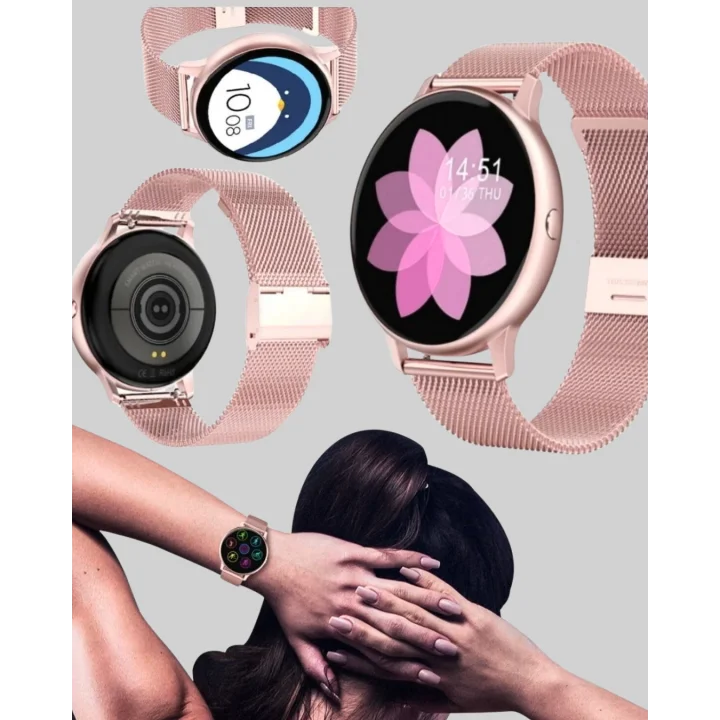 Mey İthalat® Akıllı Saat – Bluetooth Arama, Suya Dayanıklı, Renkli Ekran