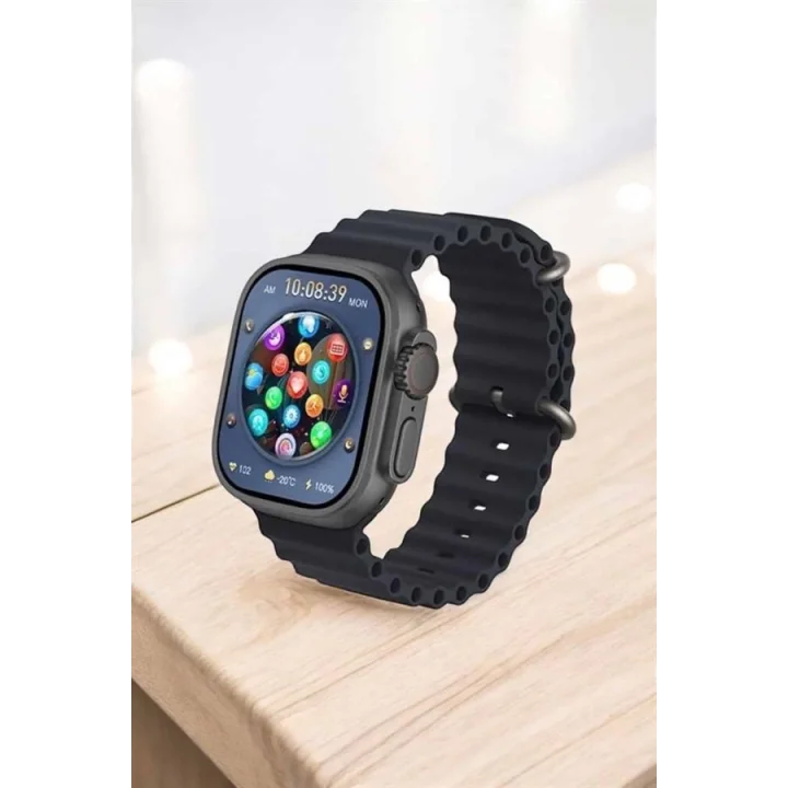 Mey İthalat® Akıllı Saat Bluetooth Bağlantılı Uyku ve Sağlık Takibi