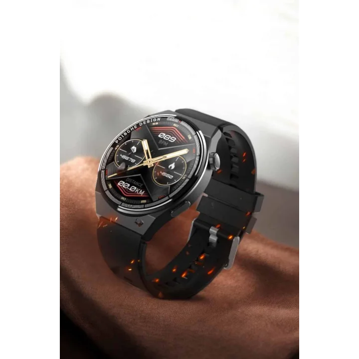 Mey İthalat® Akıllı Saat Dokunmatik Ekran Sesli Görüşme ve Bildirim Görme Sağlık Takibi