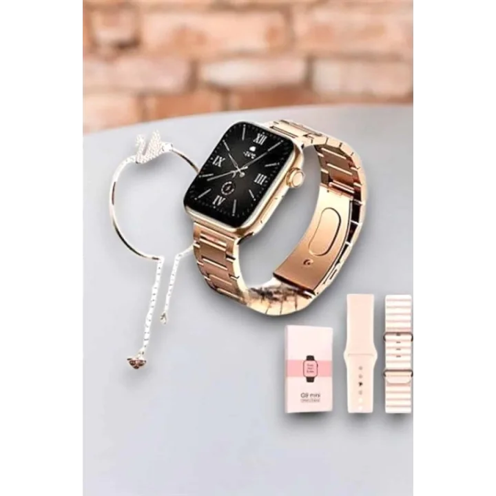 Mey İthalat® Akıllı Saat Kadınlara Uyku Ve Sağlık Takibi Yapabilen Bileklik Hediyeli