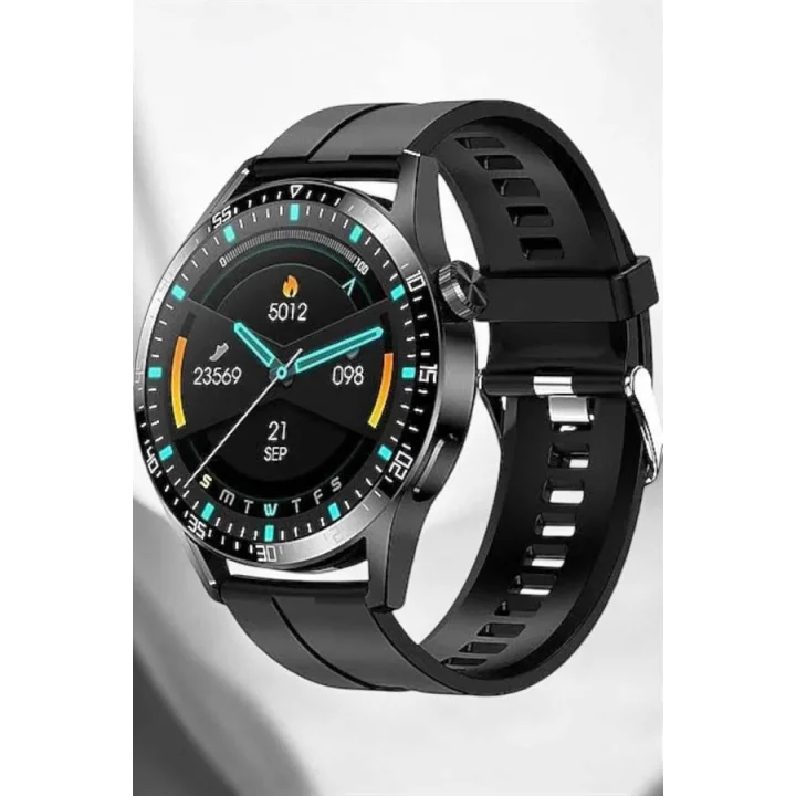 Mey İthalat® Akıllı Saat Nabız Ölçer Uyku Takibi Sesli Görüşme Bildirim Görme