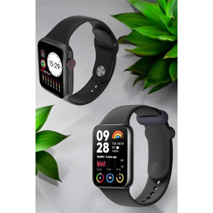 Mey İthalat® Akıllı Saat Sağlık Takibi ve Akıllı Özelliklerle Donatılmış Modern Akıllı Saat